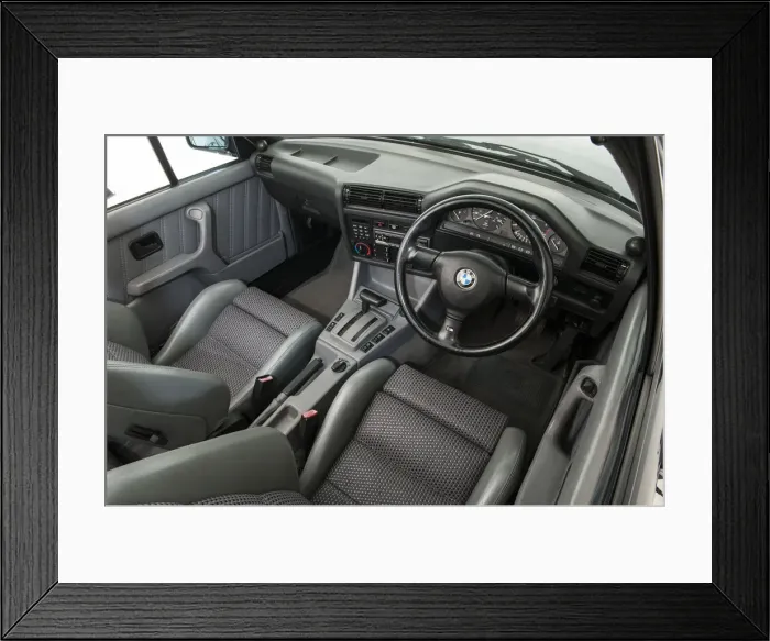 Framed Print : 1990 BMW M325i. Creator: Unknown Framed Print : 1990 BMW M325i. Creator: Unknown