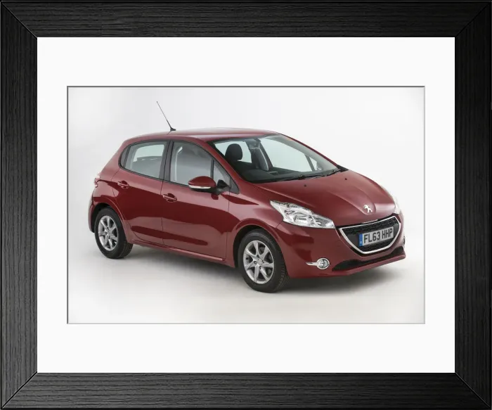 Framed Print : 2013 Peugeot 208. Creator: Unknown Framed Print : 2013 Peugeot 208. Creator: Unknown