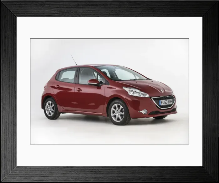Framed Print : 2013 Peugeot 208. Creator: Unknown Framed Print : 2013 Peugeot 208. Creator: Unknown