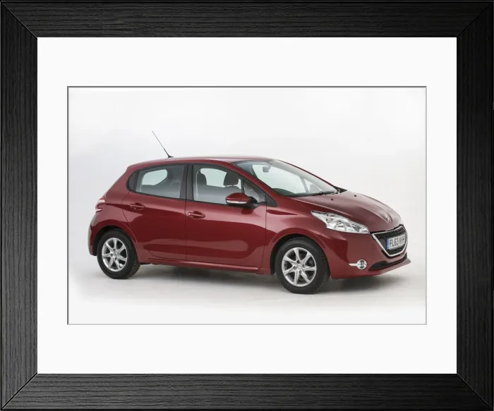 Framed Print : 2013 Peugeot 208. Creator: Unknown Framed Print : 2013 Peugeot 208. Creator: Unknown