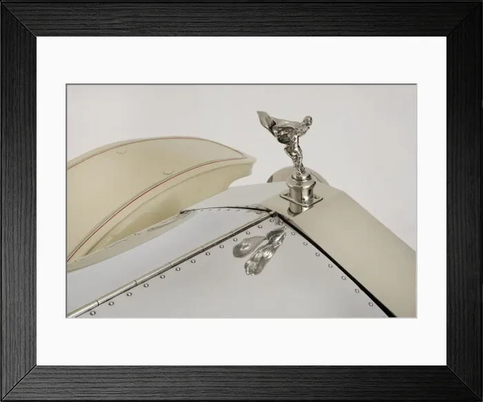 Framed Print : 1909 Rolls - Royce Silver Ghost Roi Des Belges. Creator: Unknown Framed Print : 1909 Rolls - Royce Silver Ghost Roi Des Belges. Creator: Unknown