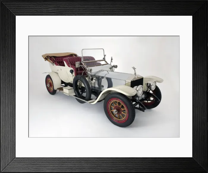 Framed Print : 1909 Rolls - Royce Silver Ghost Roi Des Belges. Creator: Unknown Framed Print : 1909 Rolls - Royce Silver Ghost Roi Des Belges. Creator: Unknown