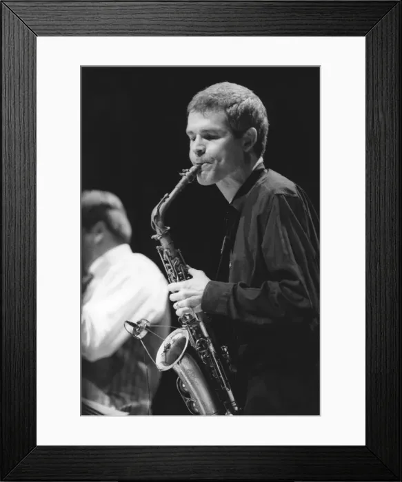 Framed Print : Dave Sanborn, c2005. Creator: Brian Foskett Framed Print : Dave Sanborn, c2005. Creator: Brian Foskett