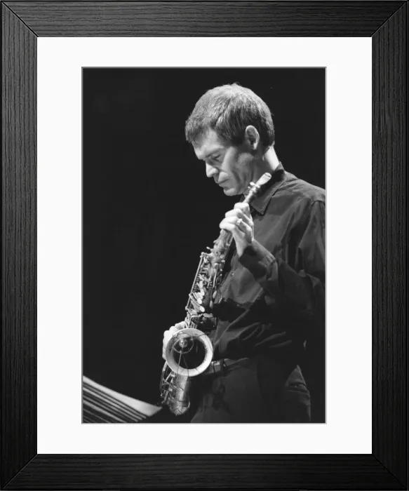 Framed Print : Dave Sanborn, c2005. Creator: Brian Foskett Framed Print : Dave Sanborn, c2005. Creator: Brian Foskett