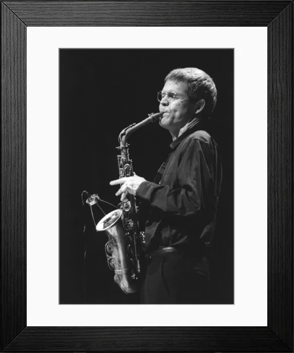 Framed Print : Dave Sanborn, c2005. Creator: Brian Foskett Framed Print : Dave Sanborn, c2005. Creator: Brian Foskett