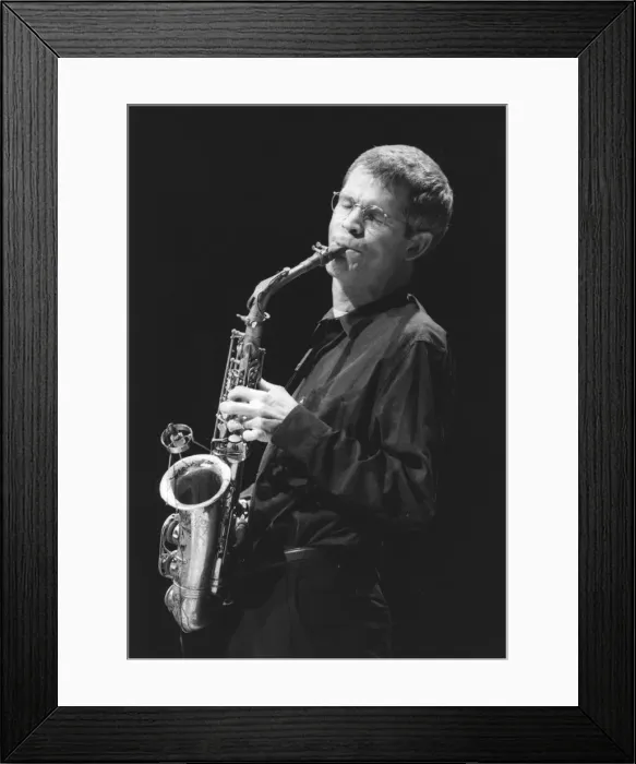Framed Print : Dave Sanborn, c2005. Creator: Brian Foskett Framed Print : Dave Sanborn, c2005. Creator: Brian Foskett