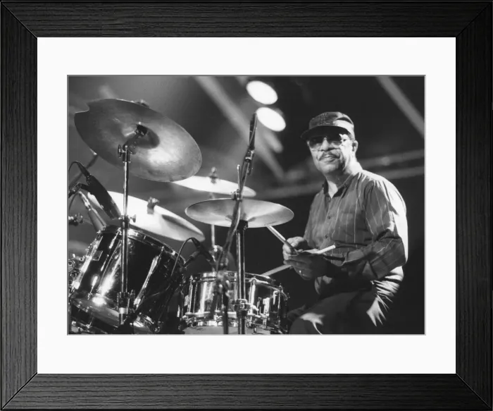 Framed Print : Grady Tate, c1995. Creator: Brian Foskett Framed Print : Grady Tate, c1995. Creator: Brian Foskett