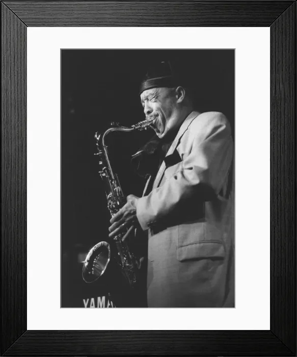 Framed Print : Johnny Griffin at Dingwells, Camden Town, London, 1994. Creator: Brian Foskett Framed Print : Johnny Griffin at Dingwells, Camden Town, London, 1994. Creator: Brian Foskett