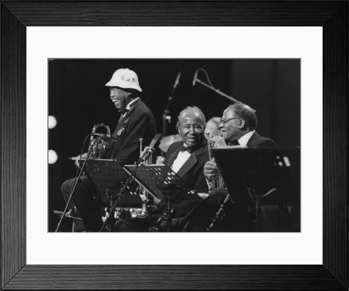 Framed Print : Al Grey, North Sea Jazz Festival, The Hague, Holland, 1991 Creator: Brian Foskett Framed Print : Al Grey, North Sea Jazz Festival, The Hague, Holland, 1991 Creator: Brian Foskett