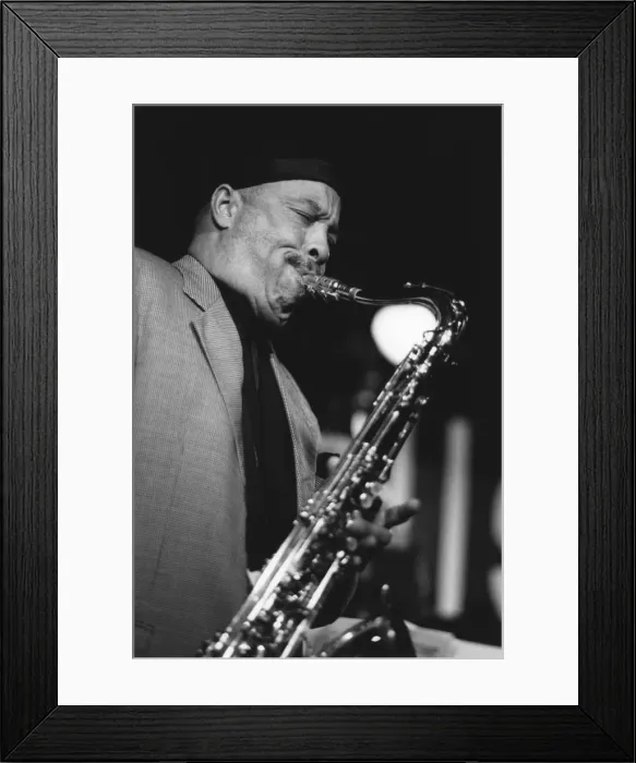 Framed Print : Johnny Griffin at Dingwells, Camden Town, London, 1994. Creator: Brian Foskett Framed Print : Johnny Griffin at Dingwells, Camden Town, London, 1994. Creator: Brian Foskett