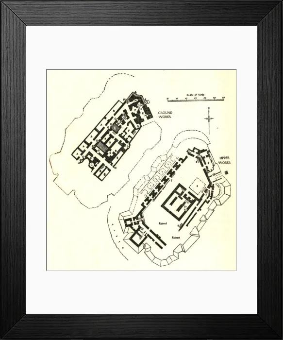Framed Print : Kal at-el-Nijm, c1915. Creator: Mark Sykes Framed Print : Kal at-el-Nijm, c1915. Creator: Mark Sykes