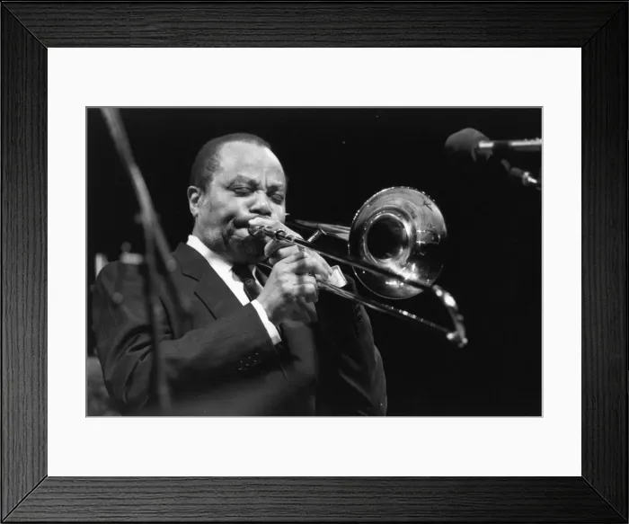 Framed Print : J. J. Johnson, North Sea Jazz Festival, The Hague, Netherlands, 1993. Creator: Brian Foskett Framed Print : J. J. Johnson, North Sea Jazz Festival, The Hague, Netherlands, 1993. Creator: Brian Foskett