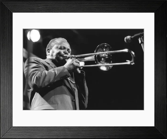 Framed Print : J. J. Johnson, North Sea Jazz Festival, The Hague, Netherlands, 1993. Creator: Brian Foskett Framed Print : J. J. Johnson, North Sea Jazz Festival, The Hague, Netherlands, 1993. Creator: Brian Foskett