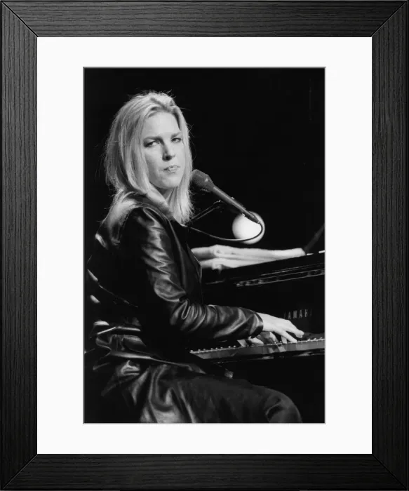 Framed Print : Diana Krall, c2010. Creator: Brian Foskett Framed Print : Diana Krall, c2010. Creator: Brian Foskett