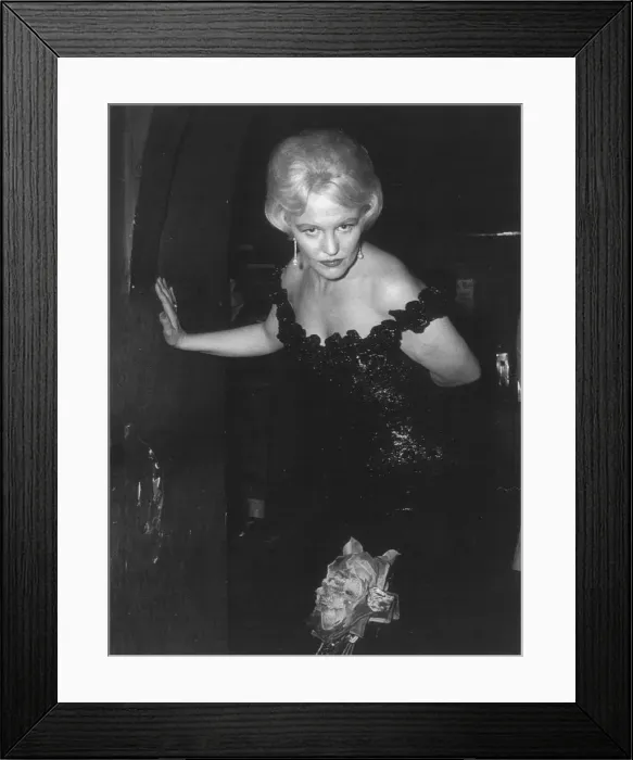 Framed Print : Peggy Lee, London, 1961. Creator: Brian Foskett Framed Print : Peggy Lee, London, 1961. Creator: Brian Foskett
