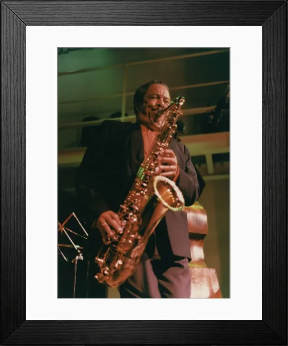 Framed Print : Johnny Griffin, c2000. Creator: Brian Foskett Framed Print : Johnny Griffin, c2000. Creator: Brian Foskett
