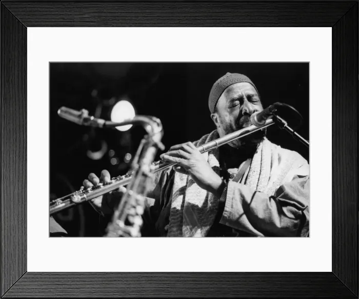 Framed Print : Yuseef Lateef, c1995. Creator: Brian Foskett Framed Print : Yuseef Lateef, c1995. Creator: Brian Foskett