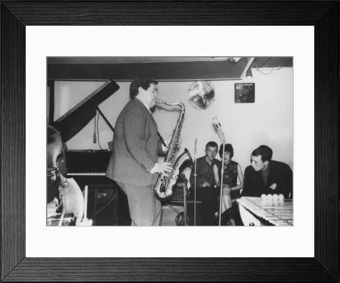 Framed Print : Tubby Hayes, Ronnie Scotts, Gerrard Street, London, 1959. Creator: Brian Foskett Framed Print : Tubby Hayes, Ronnie Scotts, Gerrard Street, London, 1959. Creator: Brian Foskett