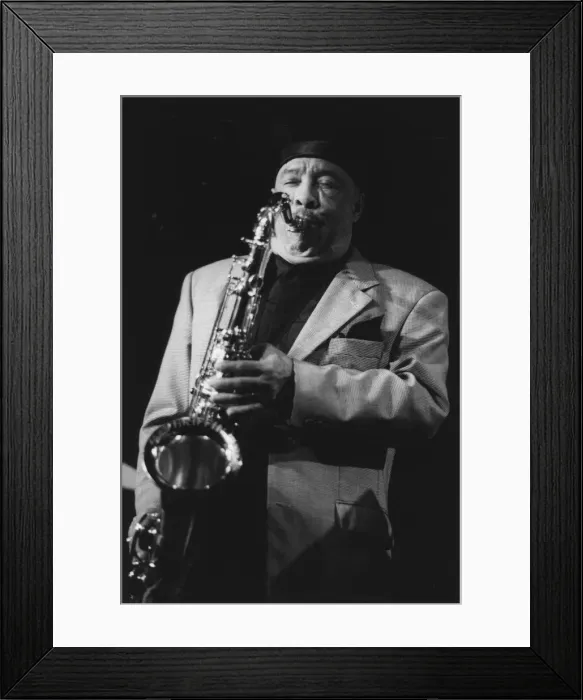 Framed Print : Johnny Griffin at Dingwells, Camden Town, London, 1994. Creator: Brian Foskett Framed Print : Johnny Griffin at Dingwells, Camden Town, London, 1994. Creator: Brian Foskett