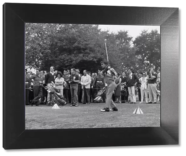 Sammy Davis Jr, Pro-Am Golf, North London, 1962. Creator: Brian Foskett