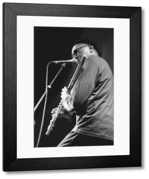 Framed Print : Charles Lloyd, Brecon Jazz Festival, Powys, Wales, 2000. Creator: Brian Foskett Framed Print : Charles Lloyd, Brecon Jazz Festival, Powys, Wales, 2000. Creator: Brian Foskett