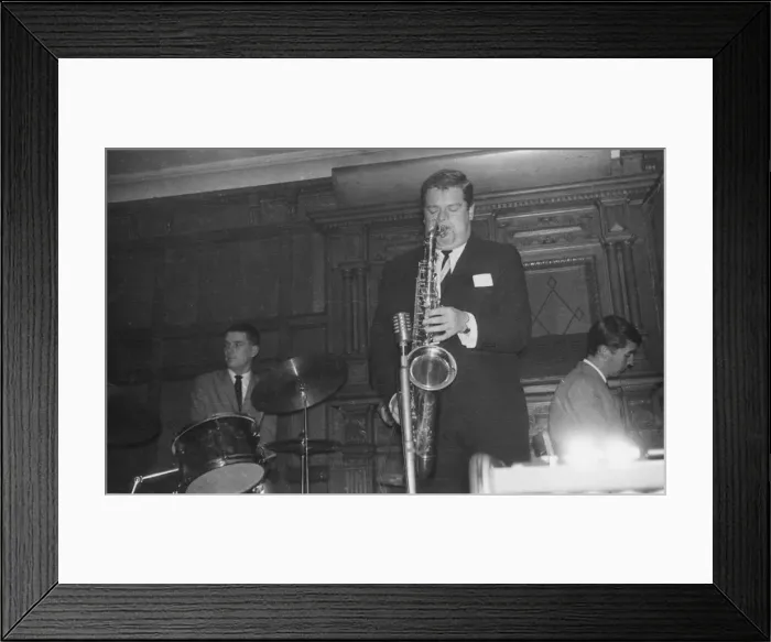 Framed Print : Tubby Hayes, c1965. Creator: Brian Foskett Framed Print : Tubby Hayes, c1965. Creator: Brian Foskett