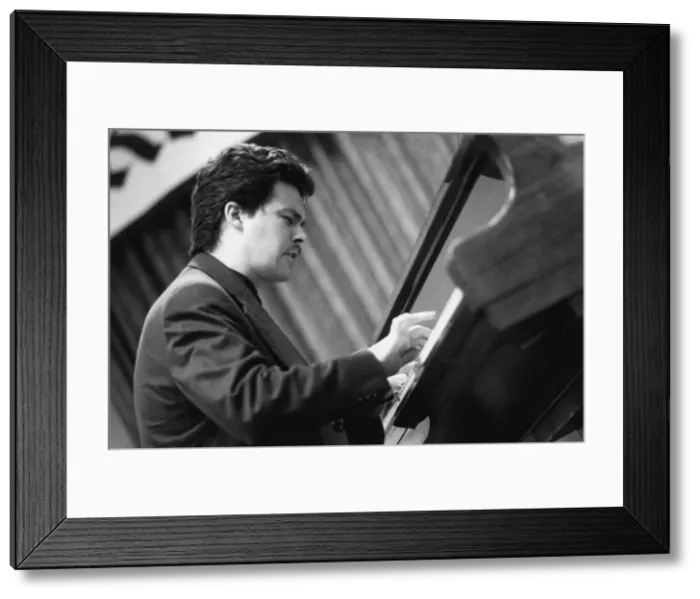 Framed Print : Dave Newton, Kenton Rendezvous, Daventry, 1994. Creator: Brian Foskett Framed Print : Dave Newton, Kenton Rendezvous, Daventry, 1994. Creator: Brian Foskett