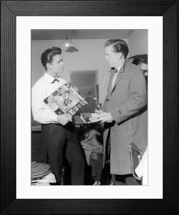 Framed Print : Cliff Richard, c1958. Creator: Brian Foskett Framed Print : Cliff Richard, c1958. Creator: Brian Foskett