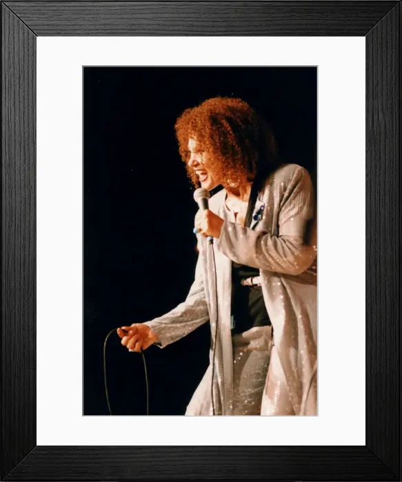 Framed Print : Cleo Laine, Brecon Jazz Festival, 1995. Creator: Brian Foskett Framed Print : Cleo Laine, Brecon Jazz Festival, 1995. Creator: Brian Foskett
