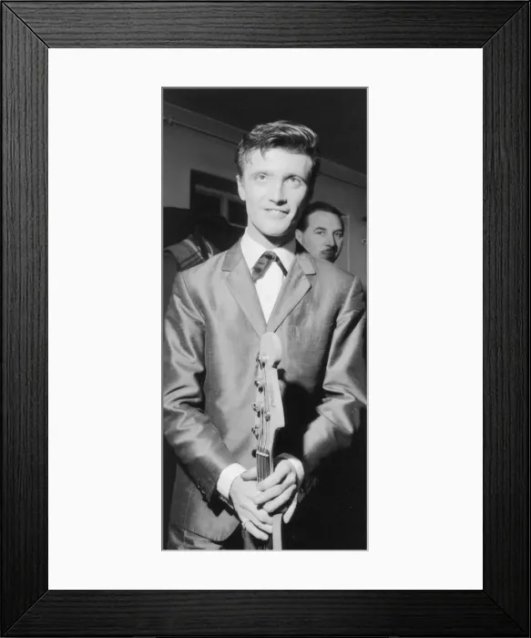 Framed Print : Jet Harris, c1960. Creator: Brian Foskett Framed Print : Jet Harris, c1960. Creator: Brian Foskett
