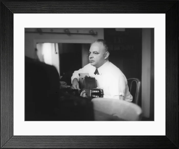 Framed Print : Laurindo Almeida, Modern Jazz Quartet, London, c1962. Creator: Brian Foskett Framed Print : Laurindo Almeida, Modern Jazz Quartet, London, c1962. Creator: Brian Foskett