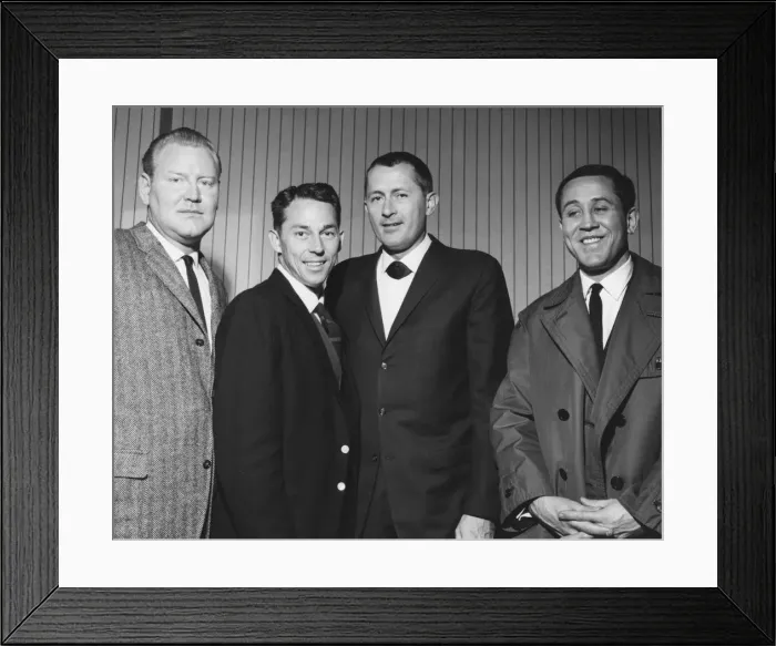 Framed Print : Four Freshmen, London, 1962. Creator: Brian Foskett Framed Print : Four Freshmen, London, 1962. Creator: Brian Foskett