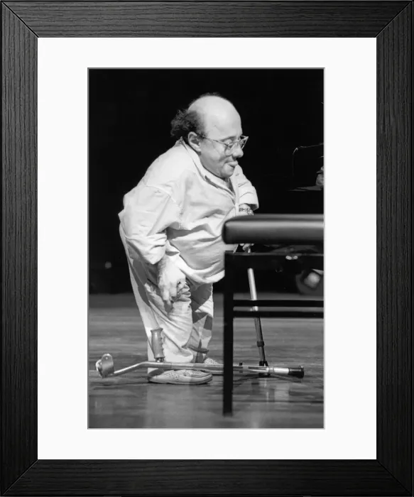 Framed Print : Michel Petrucciani, North Sea Jazz Festival, The Hague, Netherlands, 1998. Creator: Brian Foskett Framed Print : Michel Petrucciani, North Sea Jazz Festival, The Hague, Netherlands, 1998. Creator: Brian Foskett