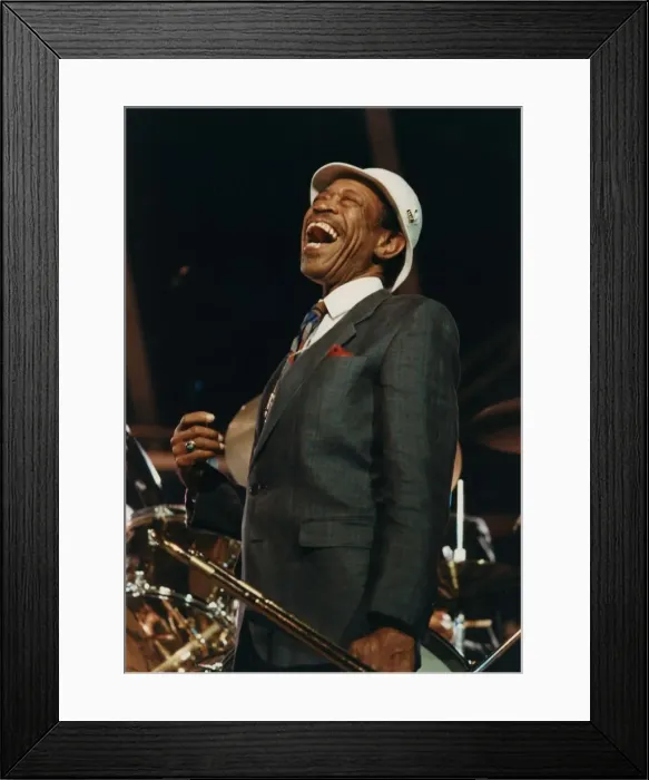 Framed Print : Al Grey, North Sea Jazz Festival, The Hague, Holland, 1991. Creator: Brian Foskett Framed Print : Al Grey, North Sea Jazz Festival, The Hague, Holland, 1991. Creator: Brian Foskett