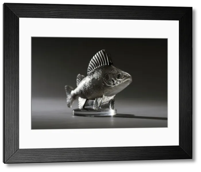 Framed Print : Perche clear Lalique mascot. Creator: Unknown Framed Print : Perche clear Lalique mascot. Creator: Unknown
