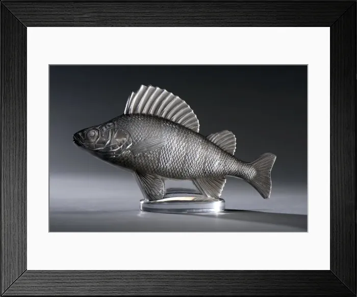 Framed Print : Perche clear Lalique mascot. Creator: Unknown Framed Print : Perche clear Lalique mascot. Creator: Unknown