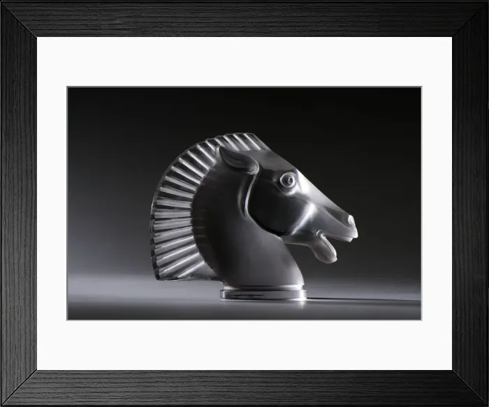 Framed Print : Longchamp Lalique mascot. Creator: Unknown Framed Print : Longchamp Lalique mascot. Creator: Unknown