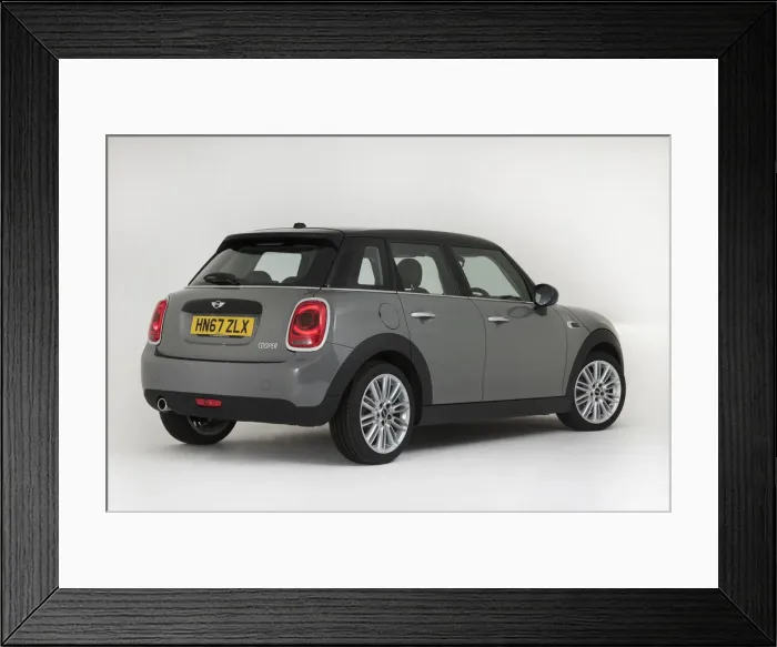 Framed Print : 2017 Mini Cooper 5 door. Creator: Unknown Framed Print : 2017 Mini Cooper 5 door. Creator: Unknown