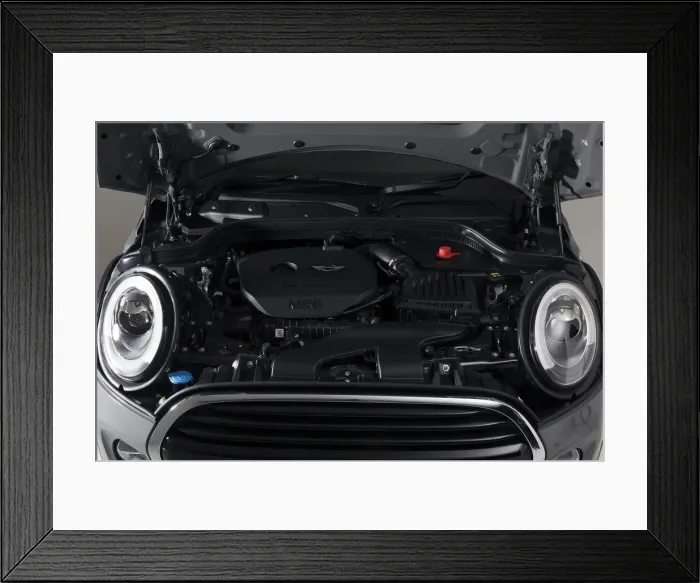 Framed Print : 2017 Mini Cooper 5 door. Creator: Unknown Framed Print : 2017 Mini Cooper 5 door. Creator: Unknown
