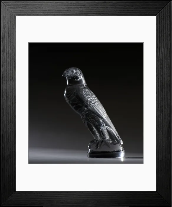 Framed Print : Faucon Lalique mascot. Creator: Unknown Framed Print : Faucon Lalique mascot. Creator: Unknown