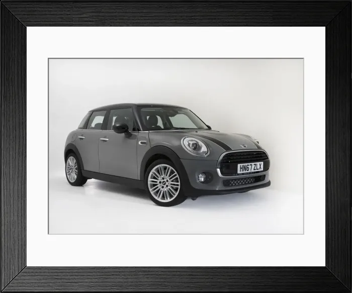 Framed Print : 2017 Mini Cooper 5 door. Creator: Unknown Framed Print : 2017 Mini Cooper 5 door. Creator: Unknown