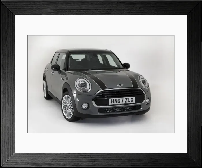 Framed Print : 2017 Mini Cooper 5 door. Creator: Unknown Framed Print : 2017 Mini Cooper 5 door. Creator: Unknown