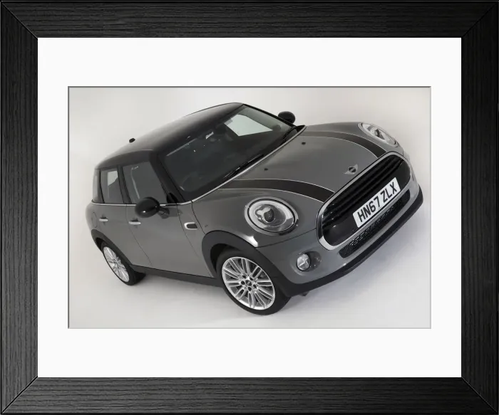 Framed Print : 2017 Mini Cooper 5 door. Creator: Unknown Framed Print : 2017 Mini Cooper 5 door. Creator: Unknown