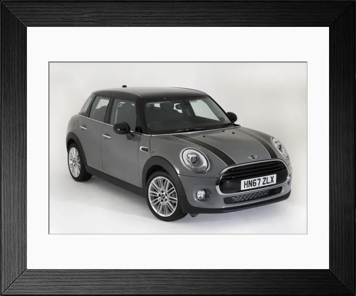Framed Print : 2017 Mini Cooper 5 door. Creator: Unknown Framed Print : 2017 Mini Cooper 5 door. Creator: Unknown
