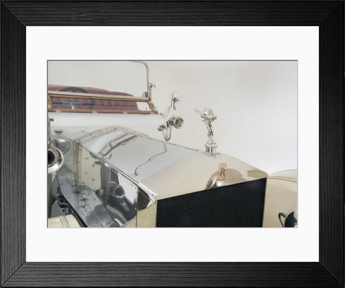 Framed Print : 1909 Rolls - Royce Silver Ghost Roi Des Belges. Creator: Unknown Framed Print : 1909 Rolls - Royce Silver Ghost Roi Des Belges. Creator: Unknown