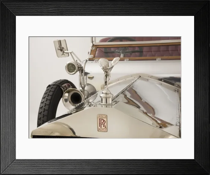 Framed Print : 1909 Rolls - Royce Silver Ghost Roi Des Belges. Creator: Unknown Framed Print : 1909 Rolls - Royce Silver Ghost Roi Des Belges. Creator: Unknown