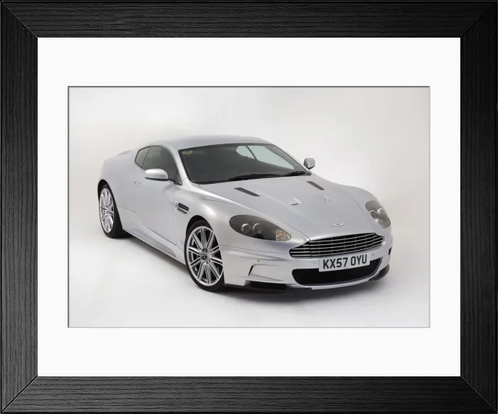 Framed Print : 2007 Aston Martin DBS. Creator: Unknown