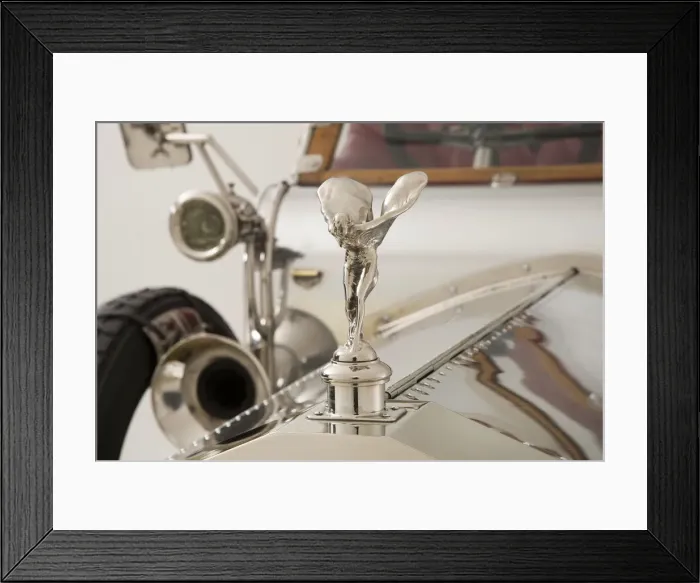 Framed Print : 1909 Rolls - Royce Silver Ghost Roi Des Belges. Creator: Unknown Framed Print : 1909 Rolls - Royce Silver Ghost Roi Des Belges. Creator: Unknown