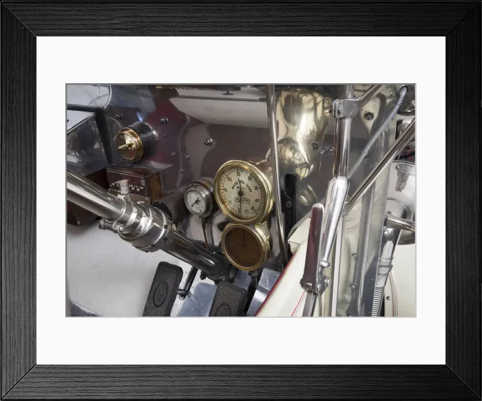 Framed Print : 1909 Rolls - Royce Silver Ghost Roi Des Belges. Creator: Unknown Framed Print : 1909 Rolls - Royce Silver Ghost Roi Des Belges. Creator: Unknown