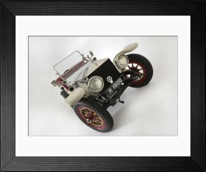 Framed Print : 1909 Rolls - Royce Silver Ghost Roi Des Belges. Creator: Unknown Framed Print : 1909 Rolls - Royce Silver Ghost Roi Des Belges. Creator: Unknown